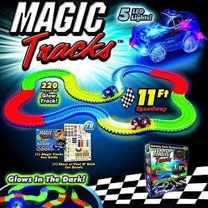 Волшебная гибкая гоночная трасса Magic Tracks 220 деталей