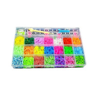 Набор резинок для плетения браслетов Band Accessory Case (Rainbow Loom), 4400 резинок