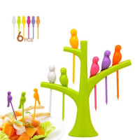 Шпажки для канапе на подставке Birdie Fruit Fork